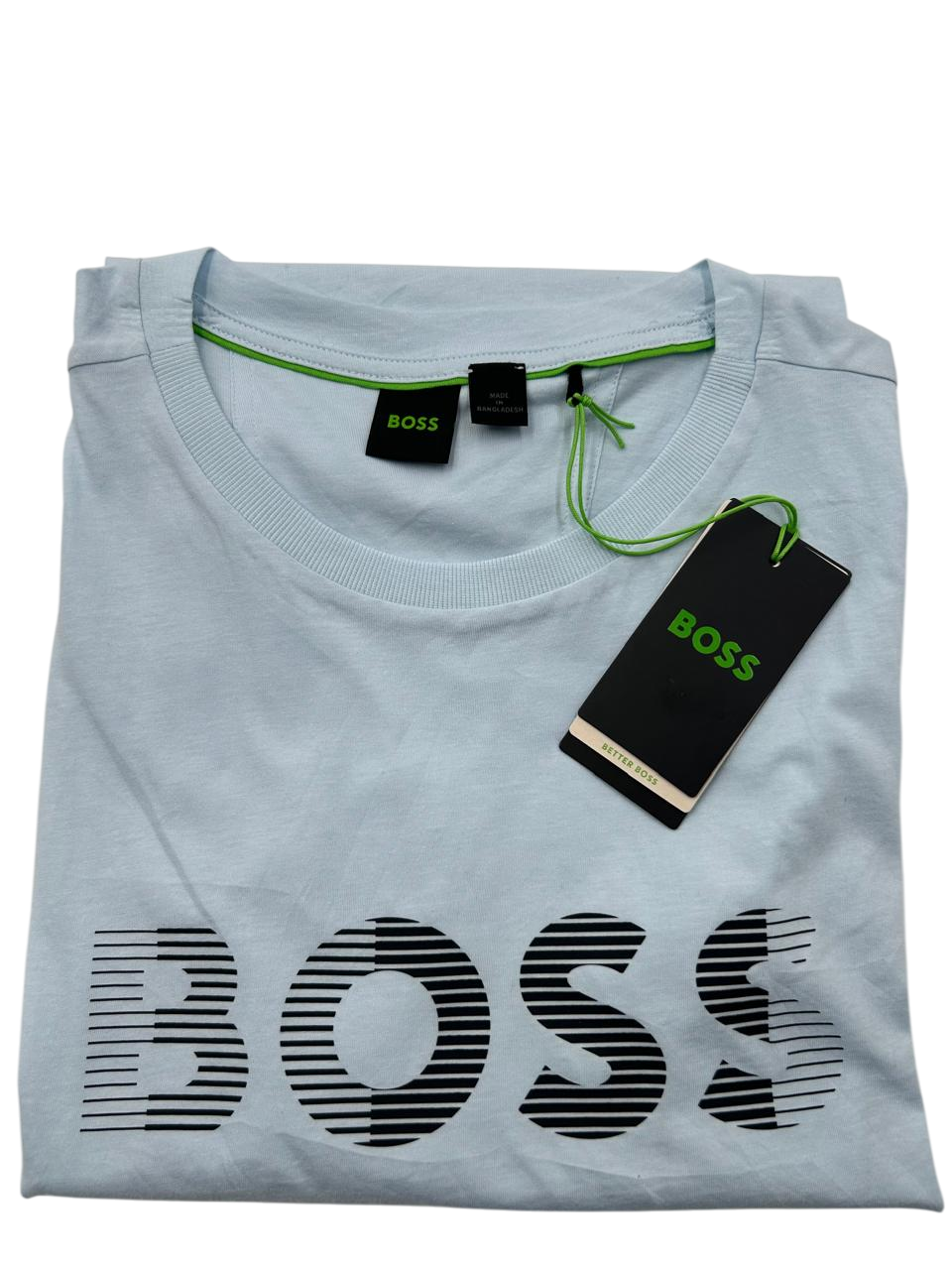 PLAYERA BOSS TEE 1 AZUL