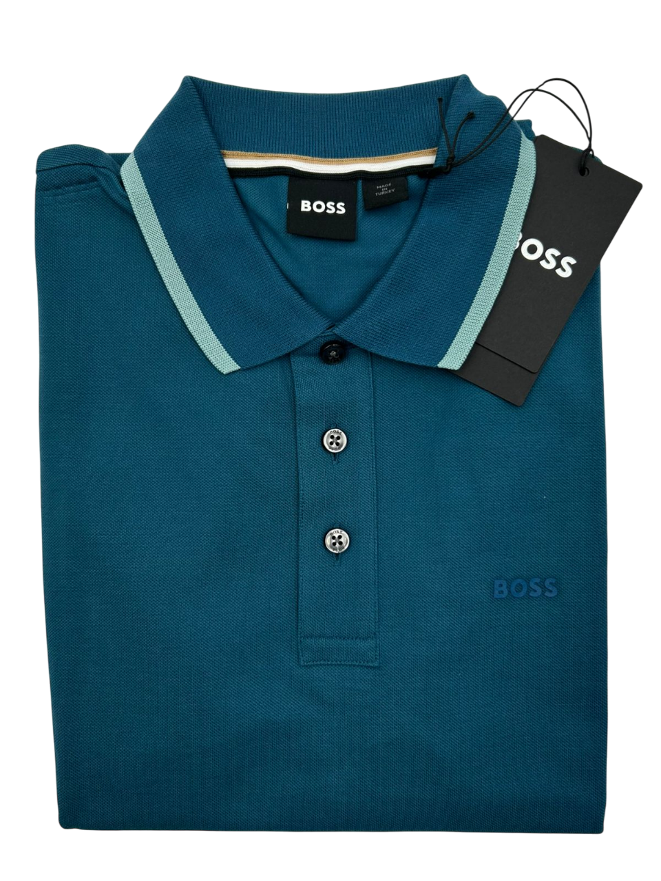POLO BOSS PARLAY 190 AZUL