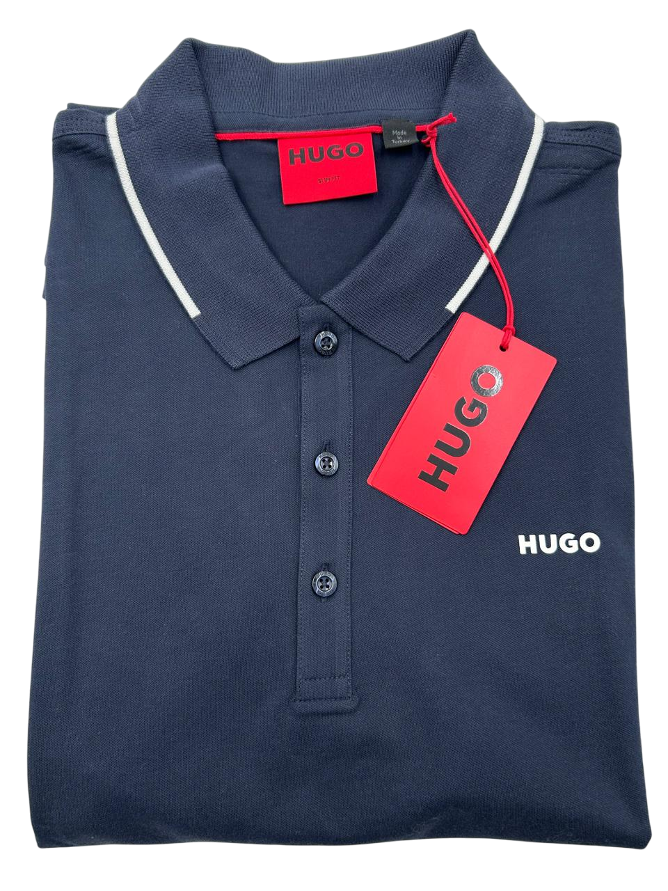 POLO HUGO DINOSO222 AZUL MARINA
