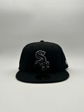 New Era Sox Negra Blanco