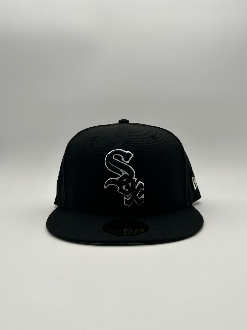 New Era Sox Negra Blanco